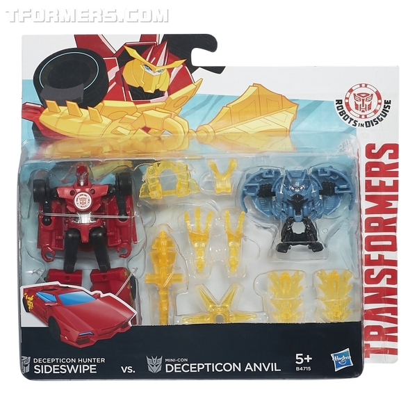 Transformers Robots In Disguise Minicons Battle Packs Sideswipe Deception Anvil Pack (16 of 17)